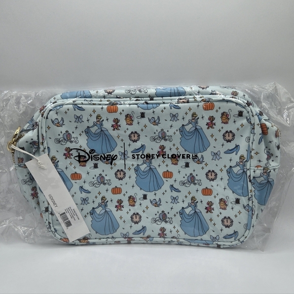 Stoney Clover Lane Disney Princess Countdown to Midnight Cinderella Large Pouch - Picture 2 of 8
